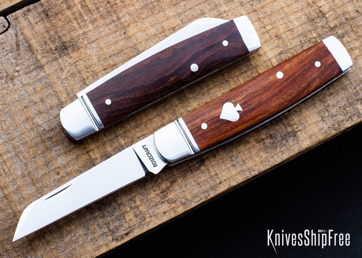 RoseCraft Blades: Cane Creek Jack - Red Sandalwood - D2 Tool Steel