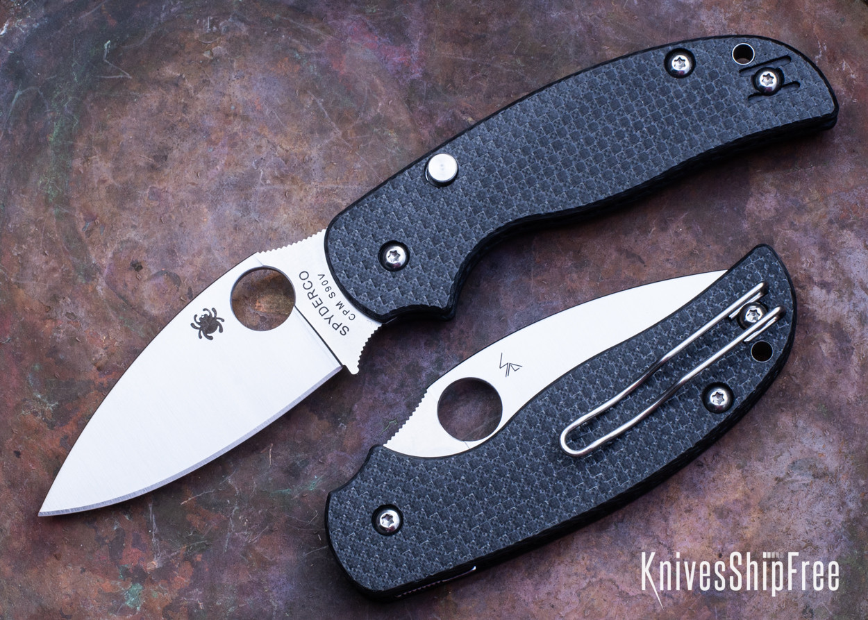 Spyderco: Sage 6 Sprint Run - Button Compression Lock - Carbon