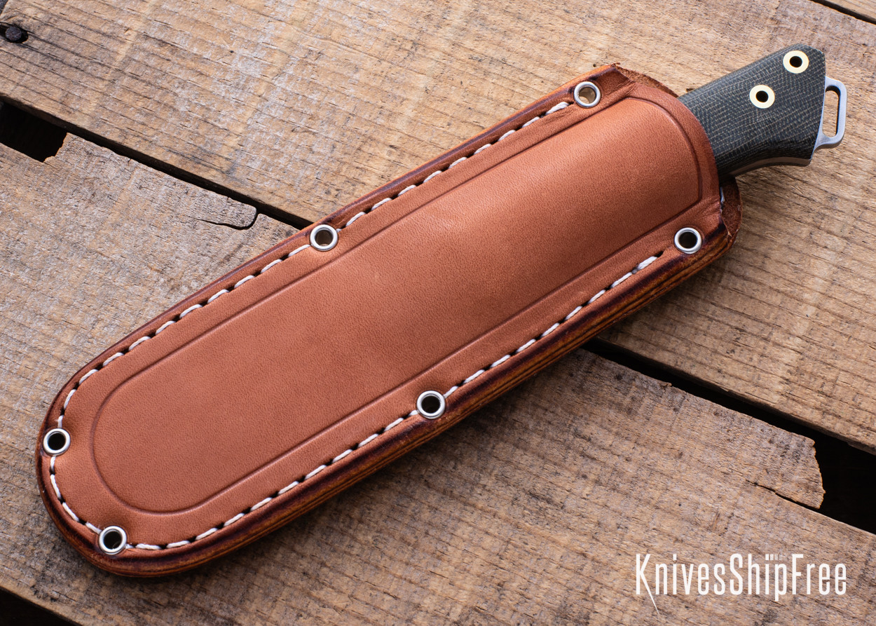Bark River Knives: Yukon Skinner - MagnaCut - Black Canvas Bark River Knives: Yukon Skinner - MagnaCut - Black Canvas