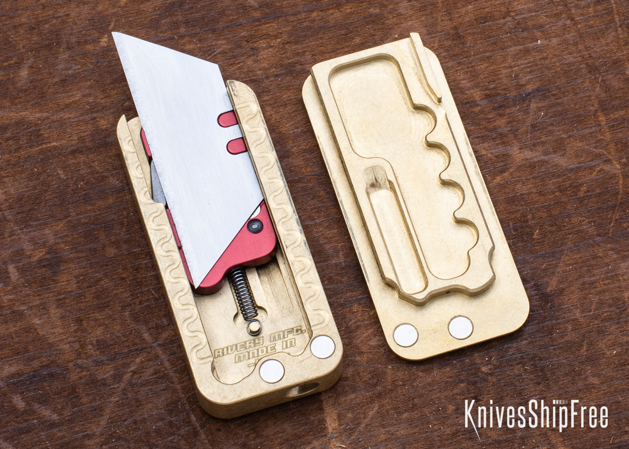 Rivery MFG: Zero Original Pattern - Manual OTF Utility Knife