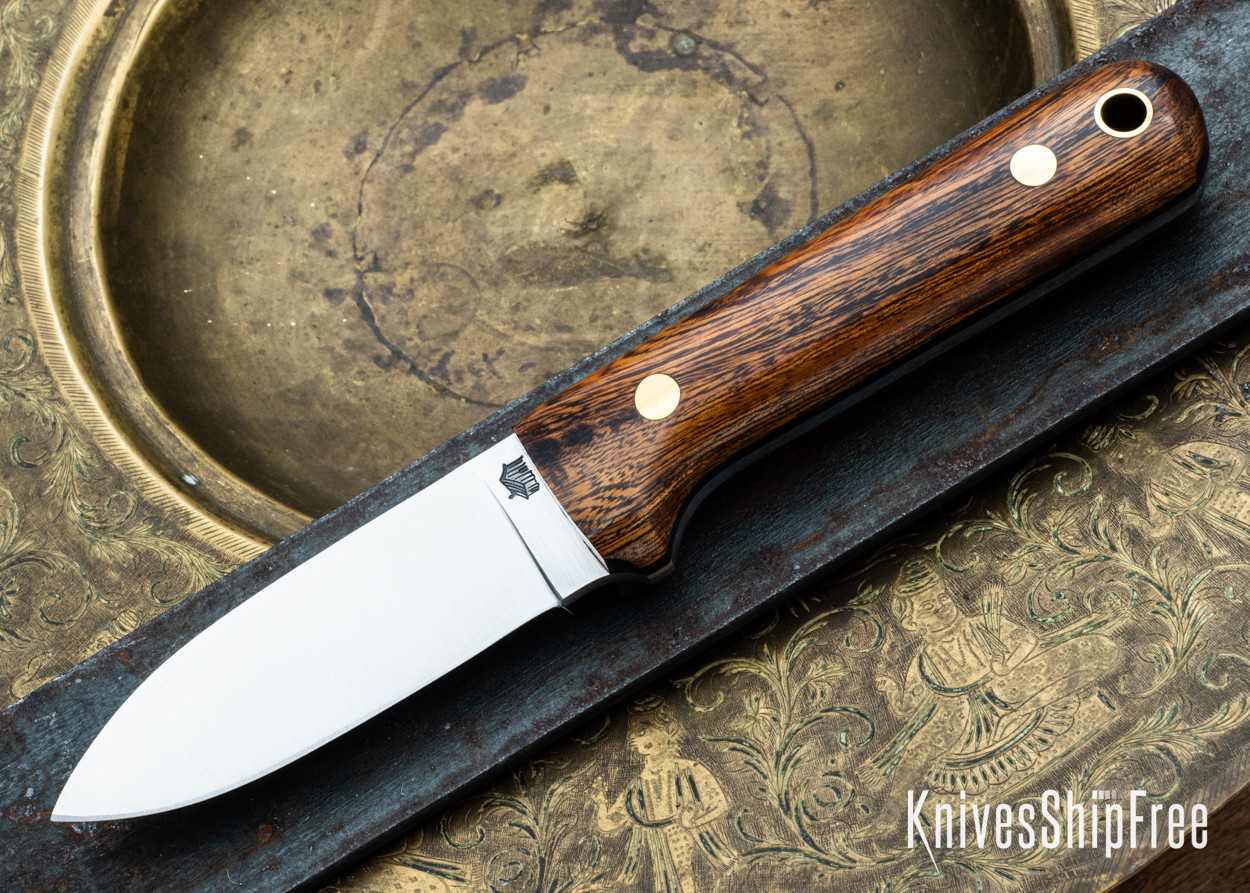 L.T. Wright Knives: Next Gen - Dessert Ironwood - Black Liners
