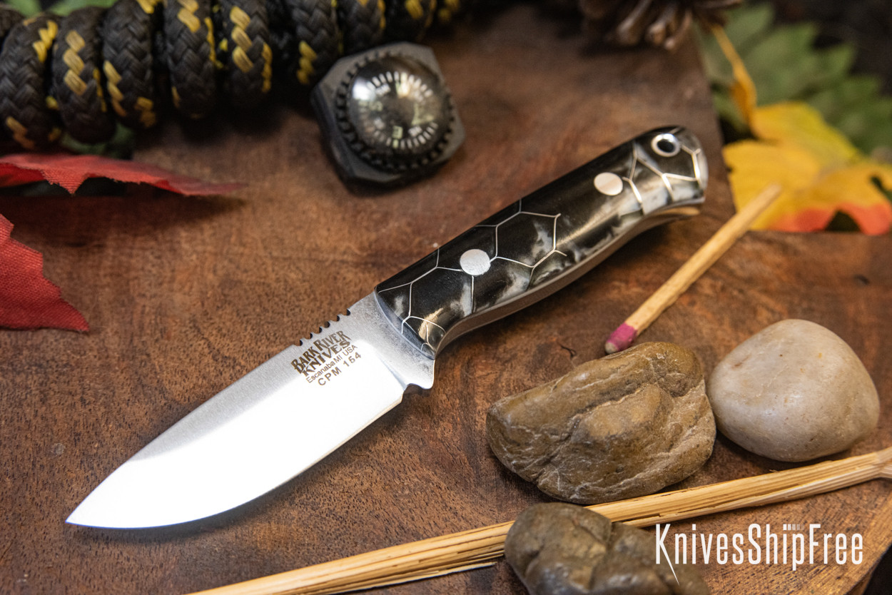 Bark River Knives: Micro Bravo CPM-154 - Stargazer Krakken Voodoo