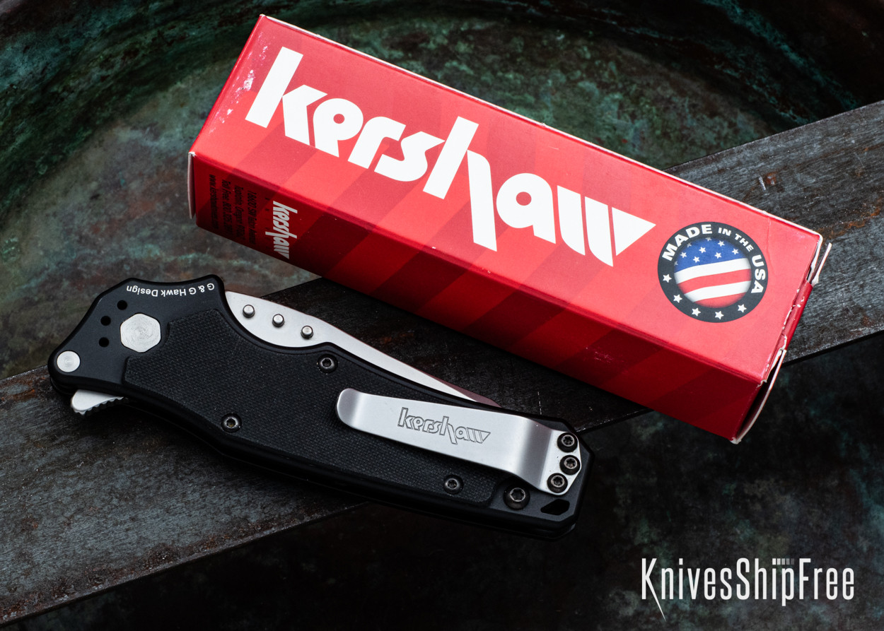 Kershaw Knives: R.A.M. - Flipper - Hawk-Lock - Sandvik 13C26 Steel