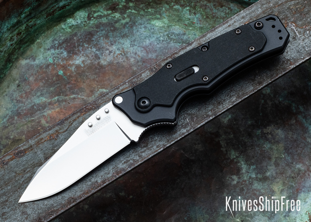 KERSHAWフィギュア Kershaw Knives: R.A.M. - Flipper - Hawk-Lock - Sandvik 13C26 Steel
