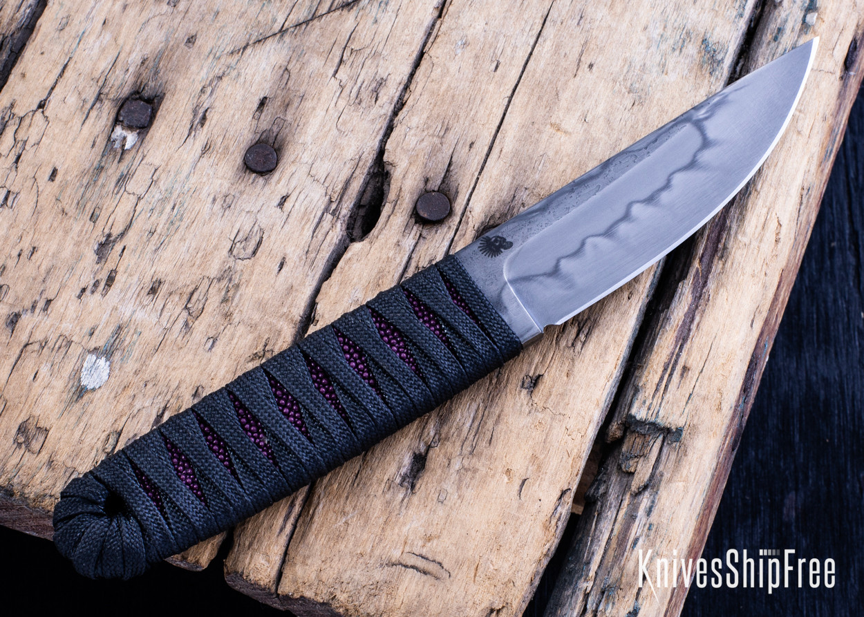 Bradshaw Blades: Kwaiken - Purple Stingray - Paracord Wrap - 1095