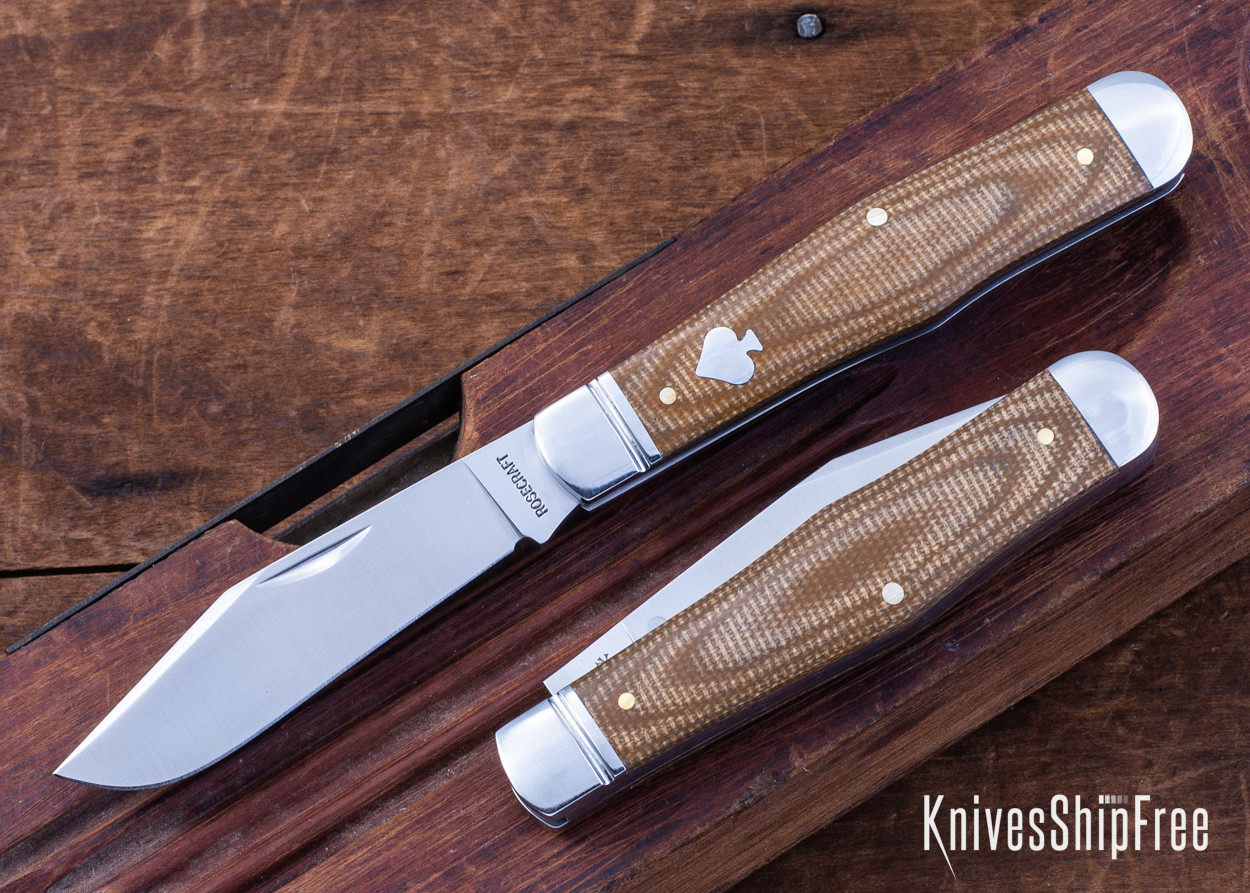 RoseCraft Blades: Cumberland River Coke Bottle - Light Brown