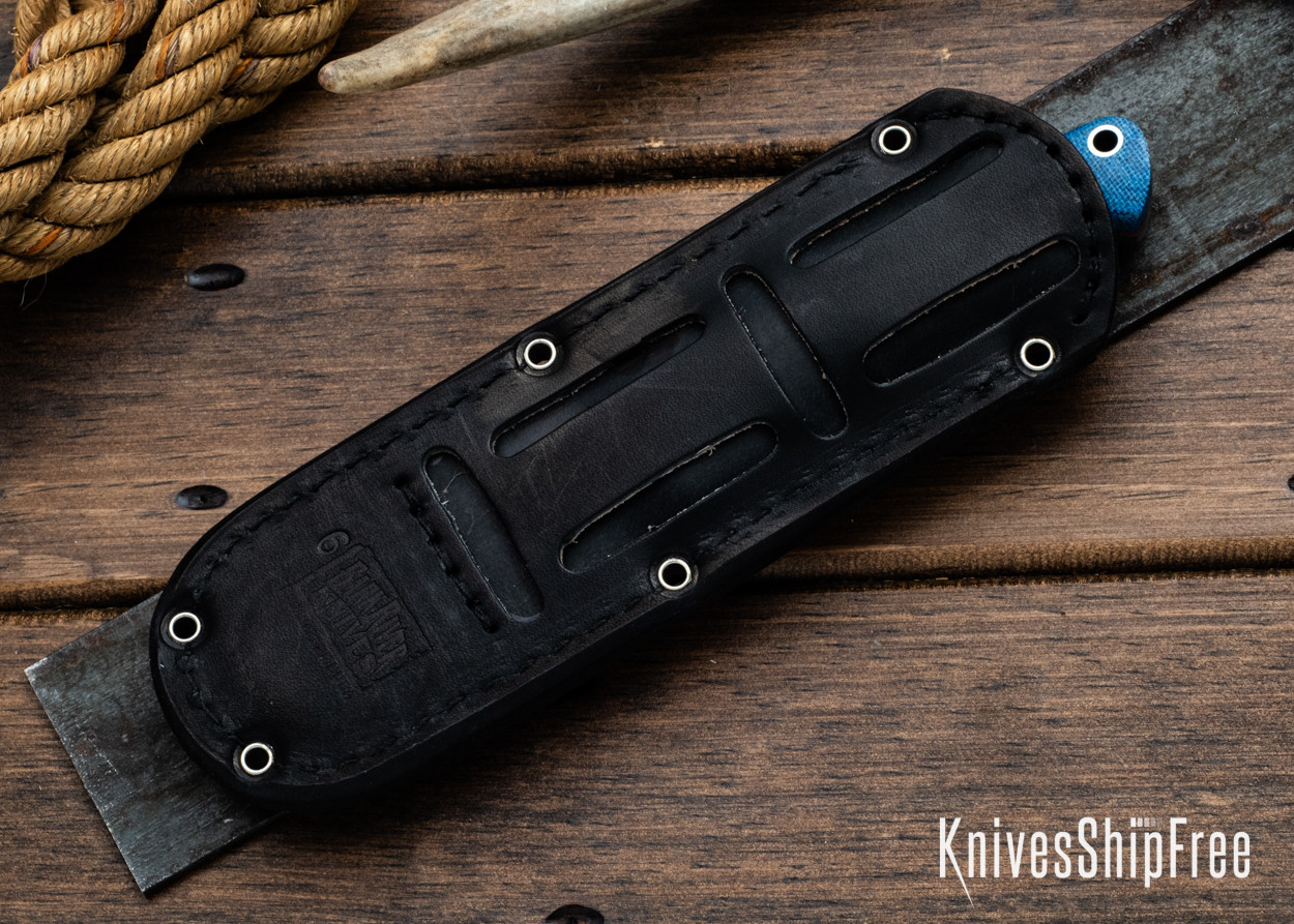 Bark River Knives: North Country EDC - CPM 154 - Green Canvas Micarta