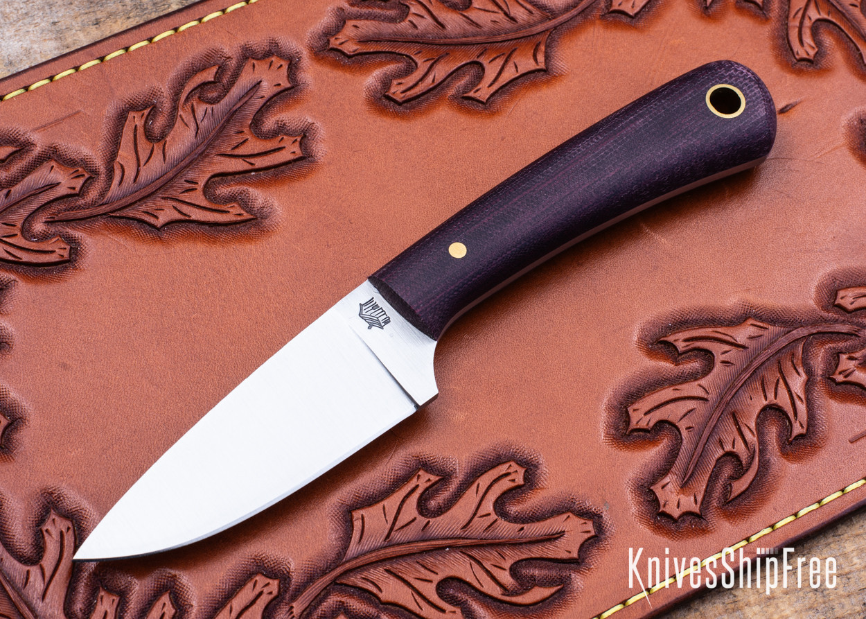 L.T. Wright Knives: Frontier Valley - Double Red Micarta - Matte