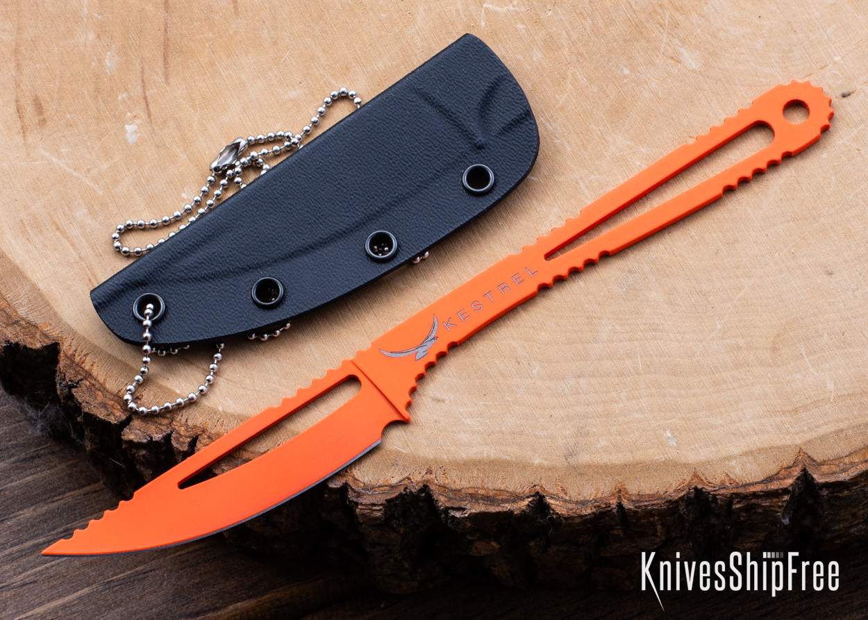 スウェーデン　キャンドル　ビターオレンジ B Kestrel Knives: Mountain Caper 2.0 - MagnaCut - Orange Cerakote