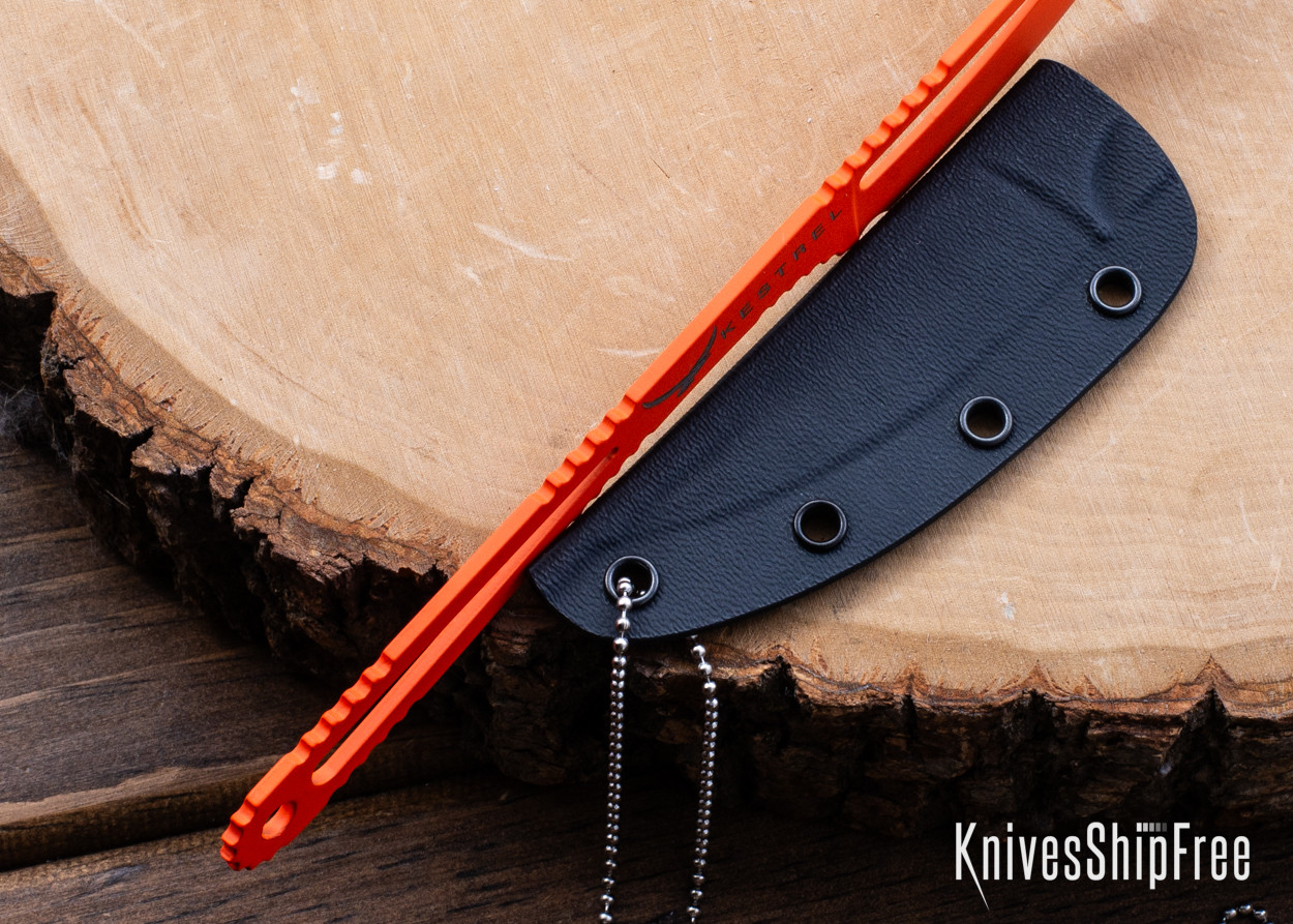 スウェーデン　キャンドル　ビターオレンジ B Kestrel Knives: Mountain Caper 2.0 - MagnaCut - Orange Cerakote