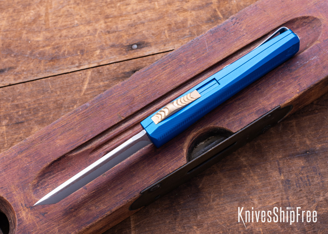 Core Edge USA: 0331 Pulsar OTF - Blue Anodized Aluminum - MagnaCut