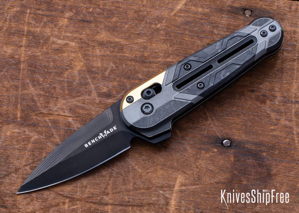 Benchmade Knives: 491BK-261 Lowden - Gold Class - Titanium