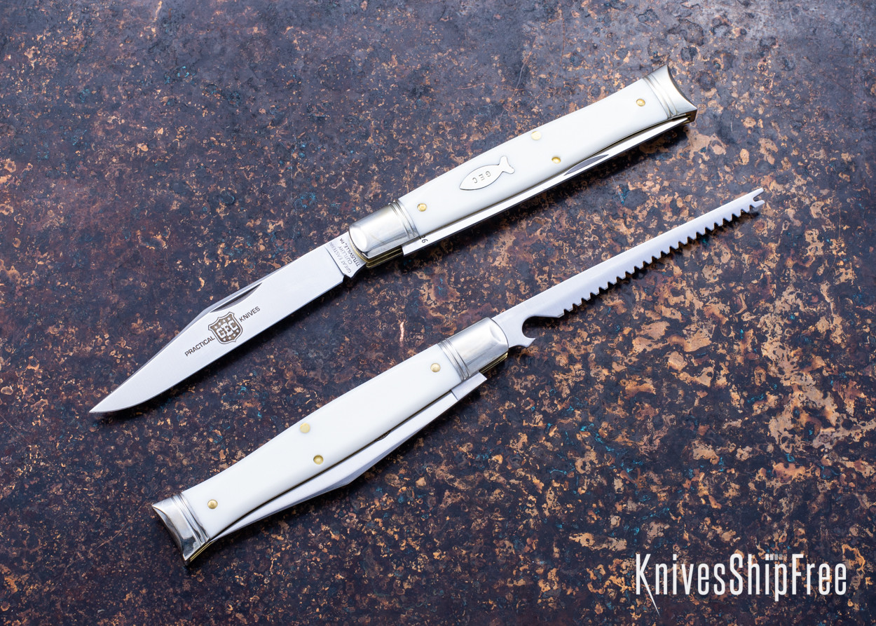 Great Eastern Cutlery: #63 - Fish Knife - Ivory Acrylic - SFA