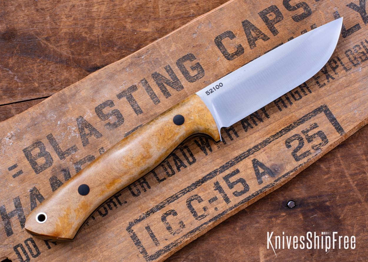 7Forge Knives: Artemis Hunter - Natural Richlite - Black Canvas