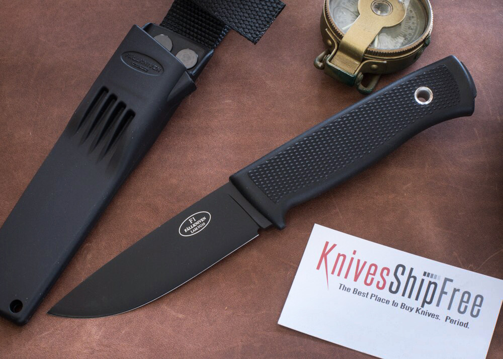 Fallkniven: F1 - Black Blade - VG 10 - Zytel Sheathh