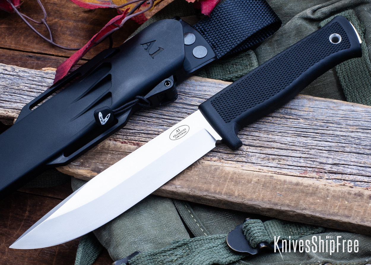 Fallkniven: A1 - Army Survival Knife - VG-WOLF - Satin Blade 