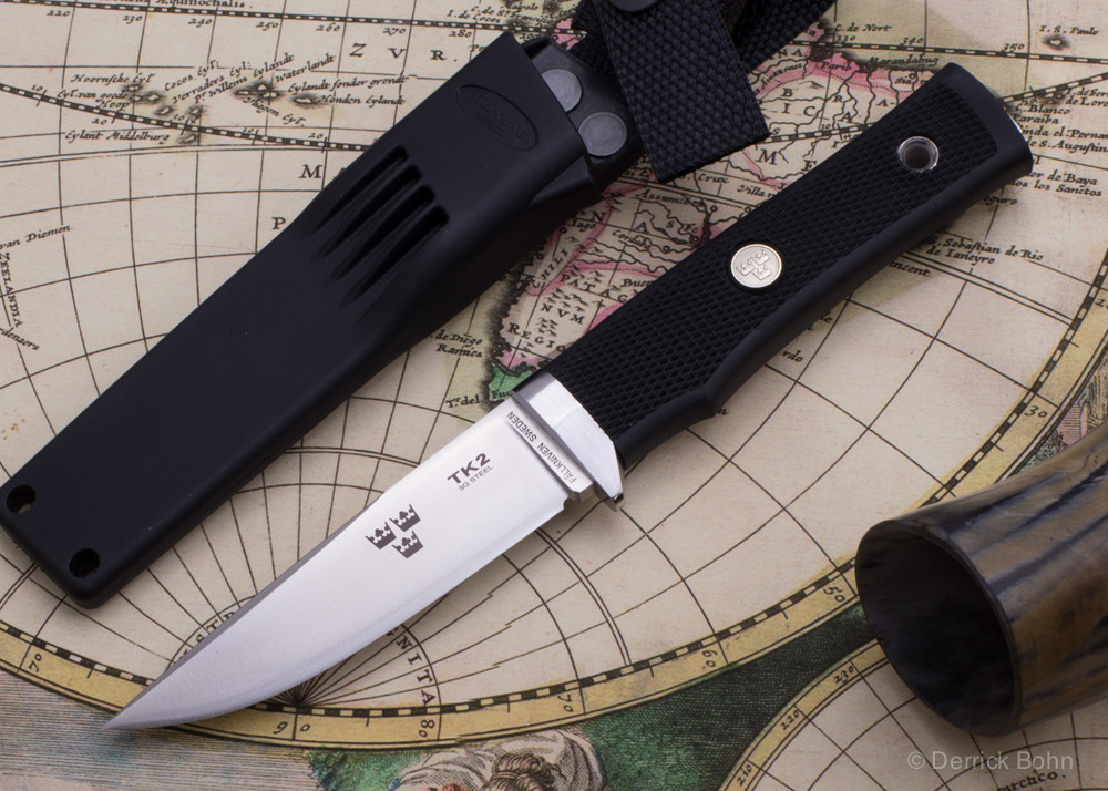 Fallkniven: TK2z - Tre Kroner - 3G Steel - TK2 Zytel Sheath