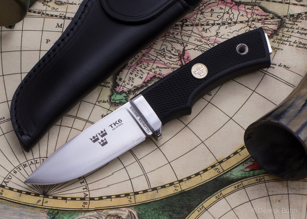 Fallkniven: TK6L - Tre Kroner Hunter - 3G Steel - TK6 Leather