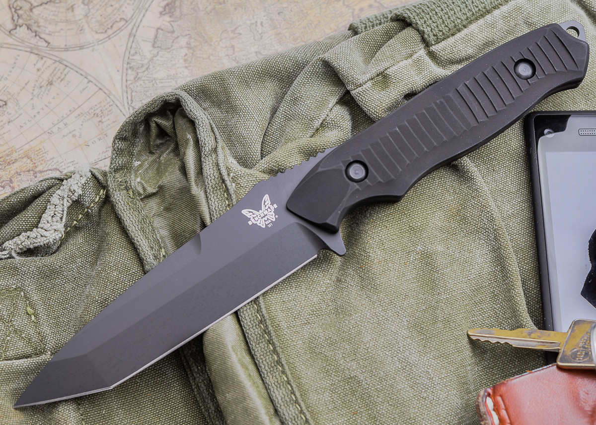 Buy Benchmade Knives: 141BK Nimravus - Fixed Blade - Tanto Buy Benchmade Knives: 141BK Nimravus - Fixed Blade - Tanto