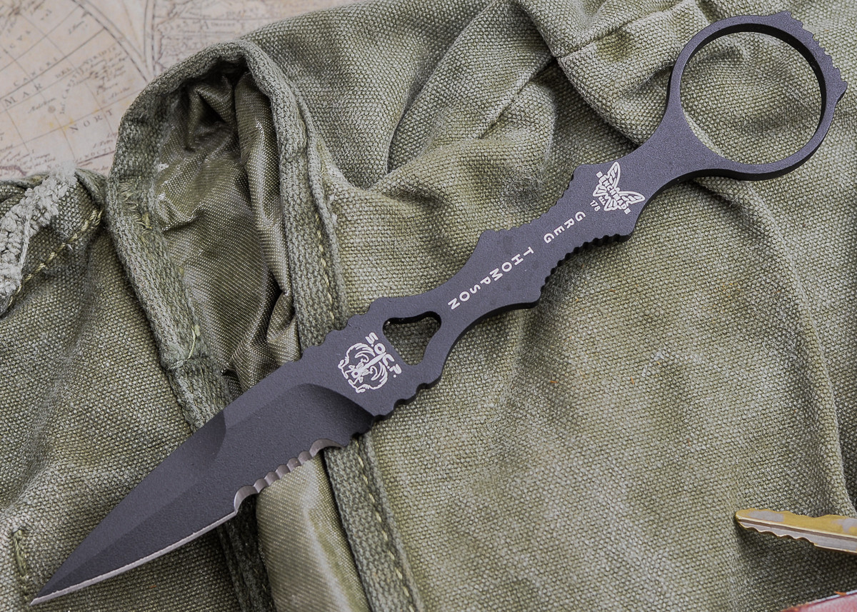 実物 BENCHMADE SOCP 178 セレーション Buy Benchmade Knives: 178SBKSN SOCP - Serrated Drop Point - Sand
