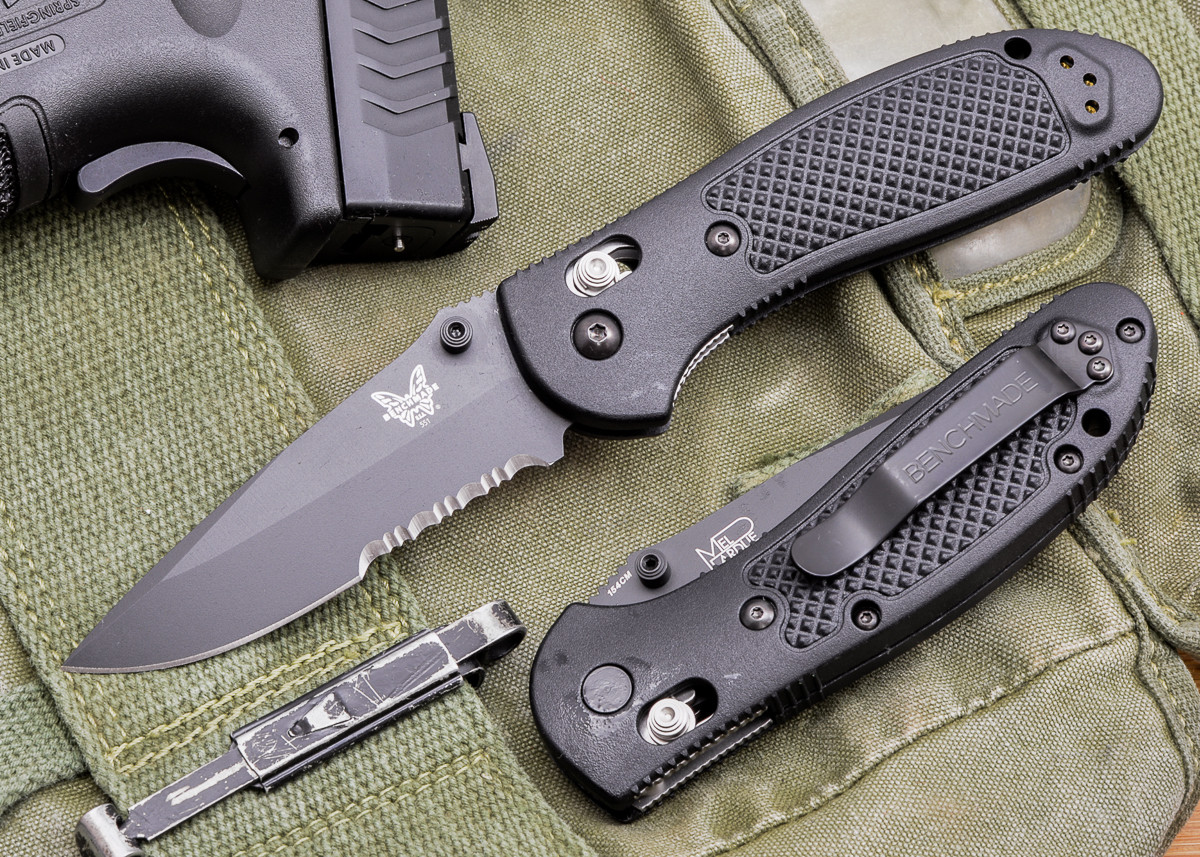Buy Benchmade Knives: 551SBK Griptilian - Modified Drop Point