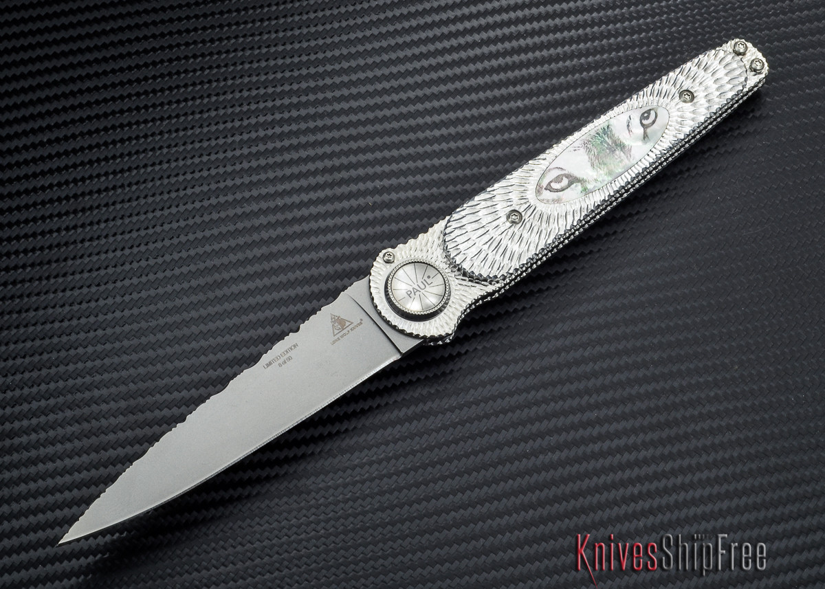 Lone Wolf Knives: Paul Defender - Wolf Eyes - Limited Production