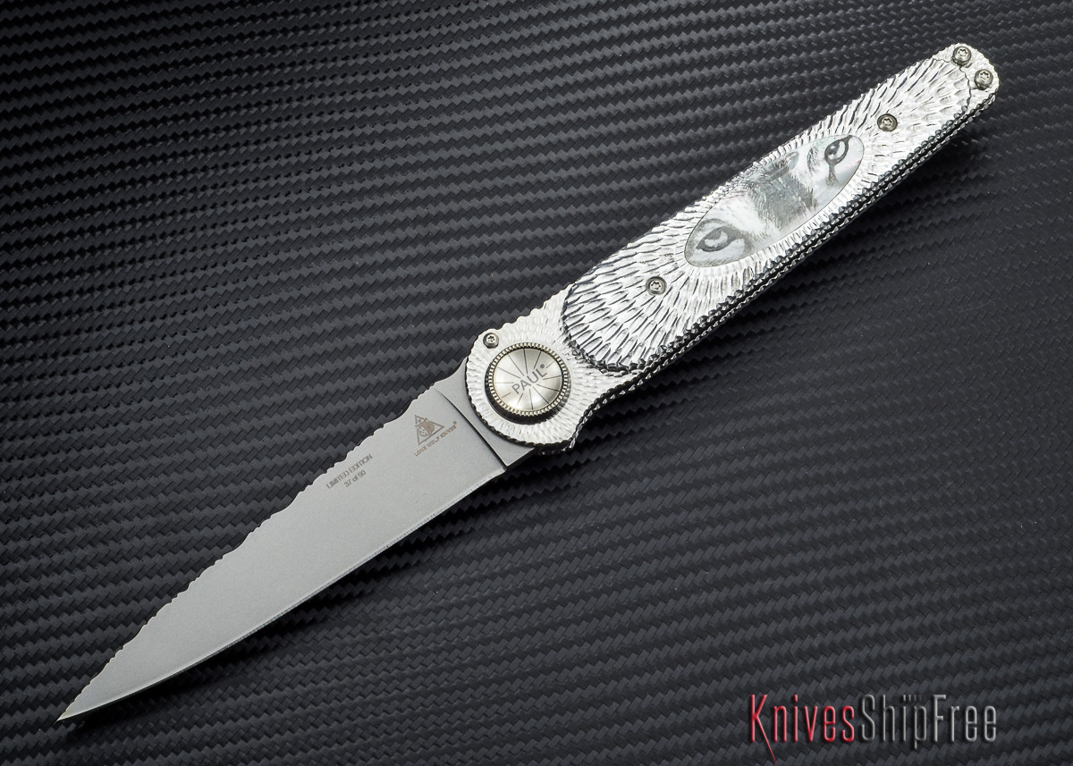 Lone Wolf Knives: Paul Defender - Wolf Eyes - Limited Production