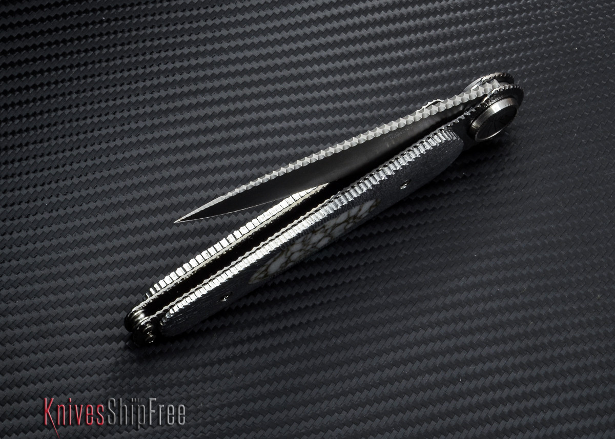 Lone Wolf Knives: Paul Defender - White & Gold Matrix - Limited