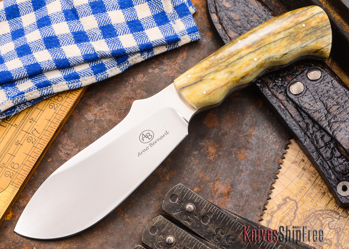 Buy Arno Bernard Knives: Giant Series - Rhino - Giraffe Bone