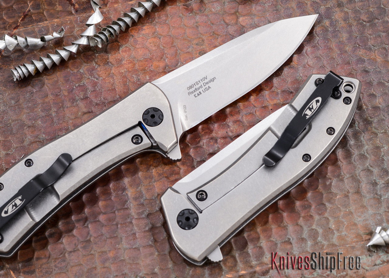 Zero Tolerance: 0801- CPM-S110V Super Steel | KnivesShipFree