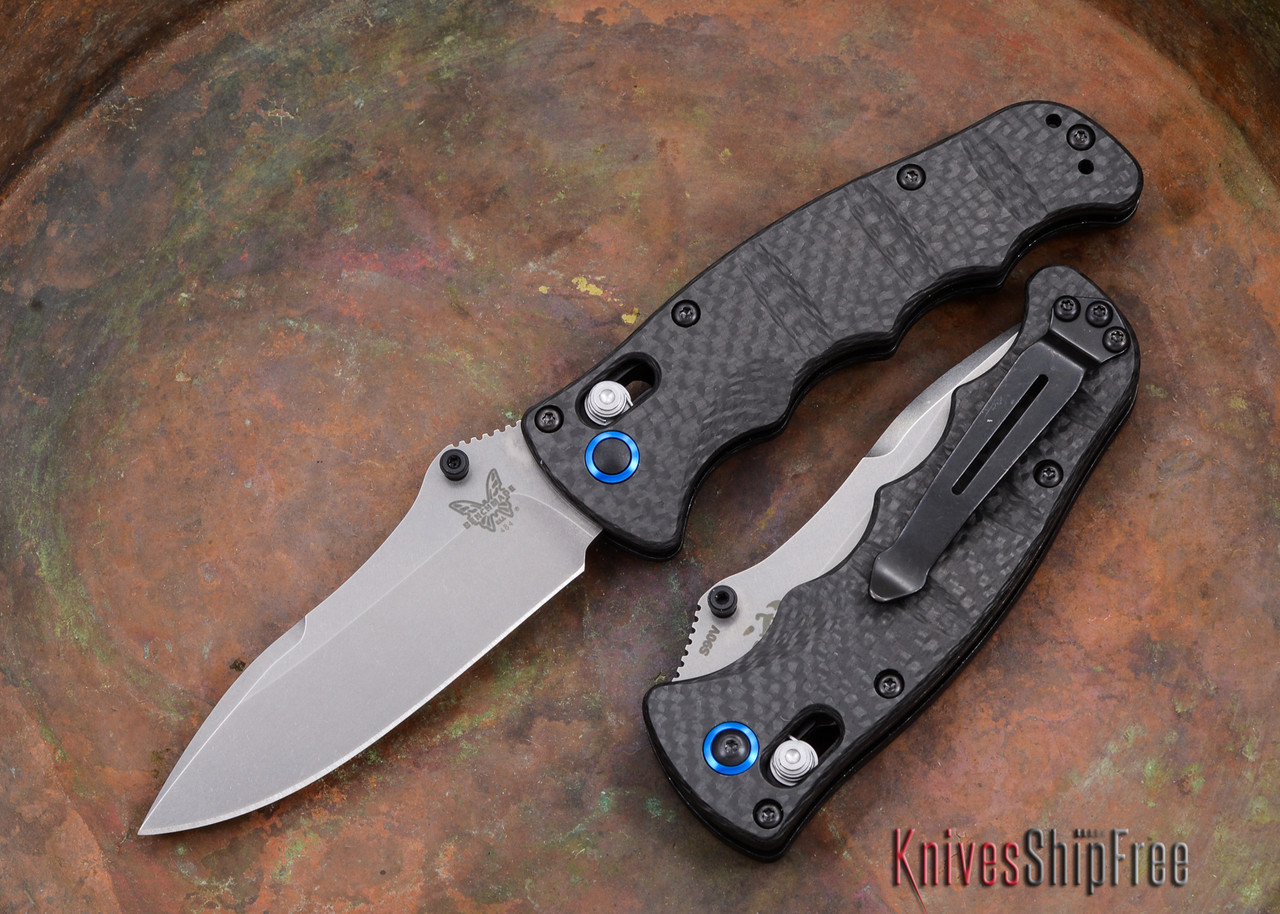 Buy Benchmade Knives: 484-1 Nakamura - Carbon Fiber - CPM-S90V