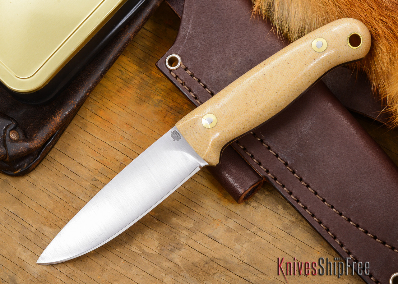 L.T. Wright Knives: Rogue River - Snakeskin Micarta - A2 Steel