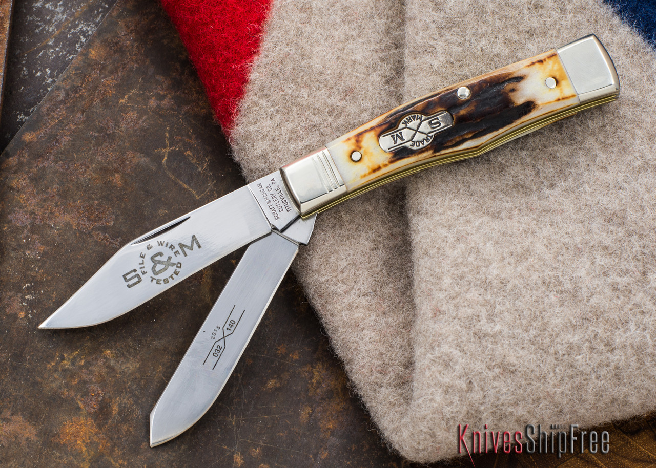 30s～希少！アンティークDuncan&Miller ダンカンミラー ゴブレット Schatt & Morgan: File & Wire Tested - Pint Gunstock Jack - Genuine