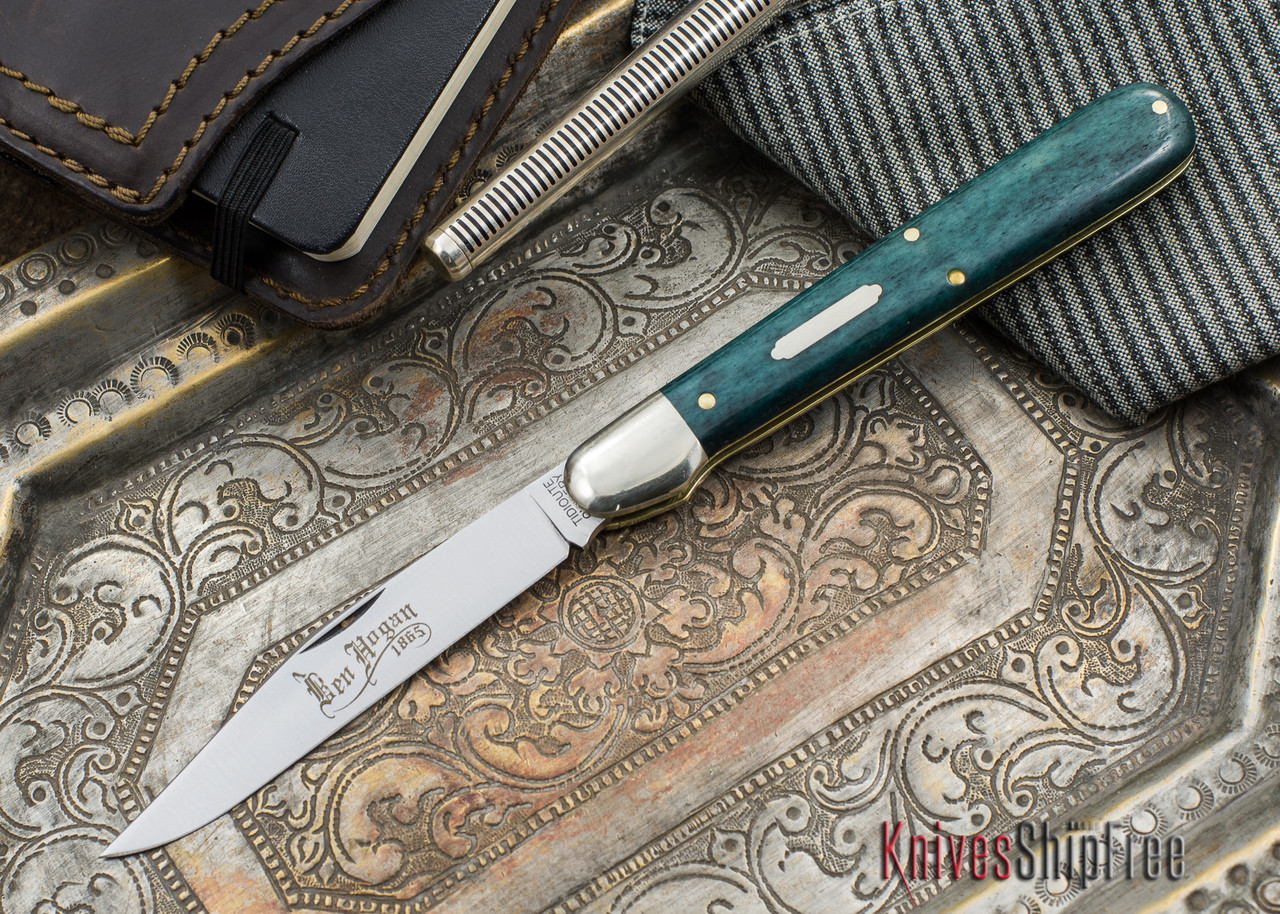 Great Eastern Cutlery: #65 -Tidioute - Ben Hogan - Green Camel