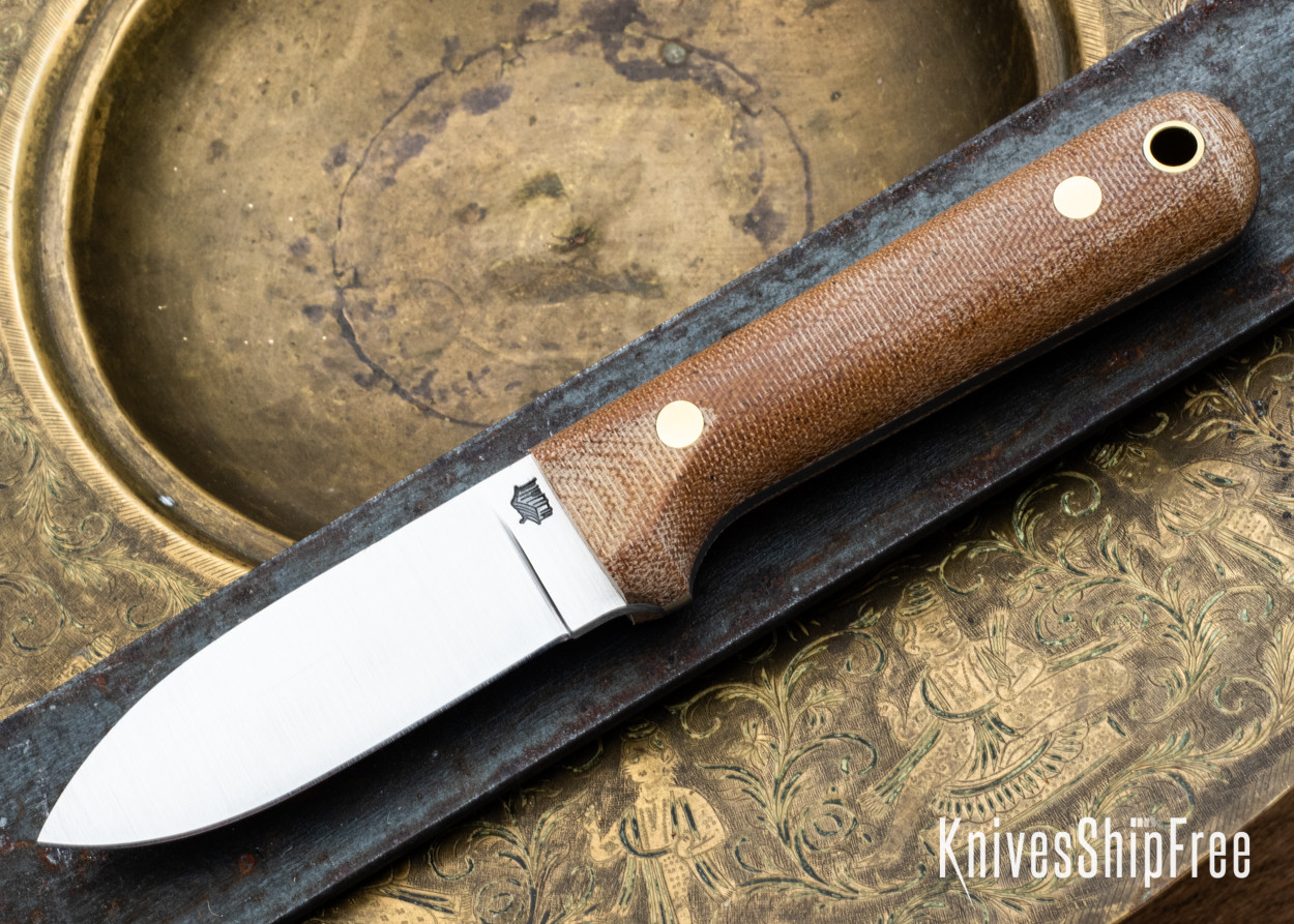 L.T. Wright Knives: Next Gen - Natural Canvas Micarta