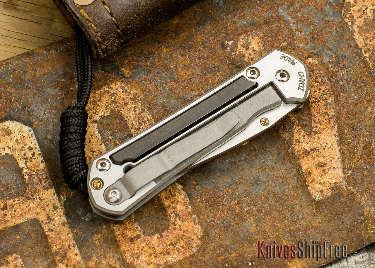 Buy Chris Reeve Knives Small Sebenza 21 - Ships Free - Gabon Ebony