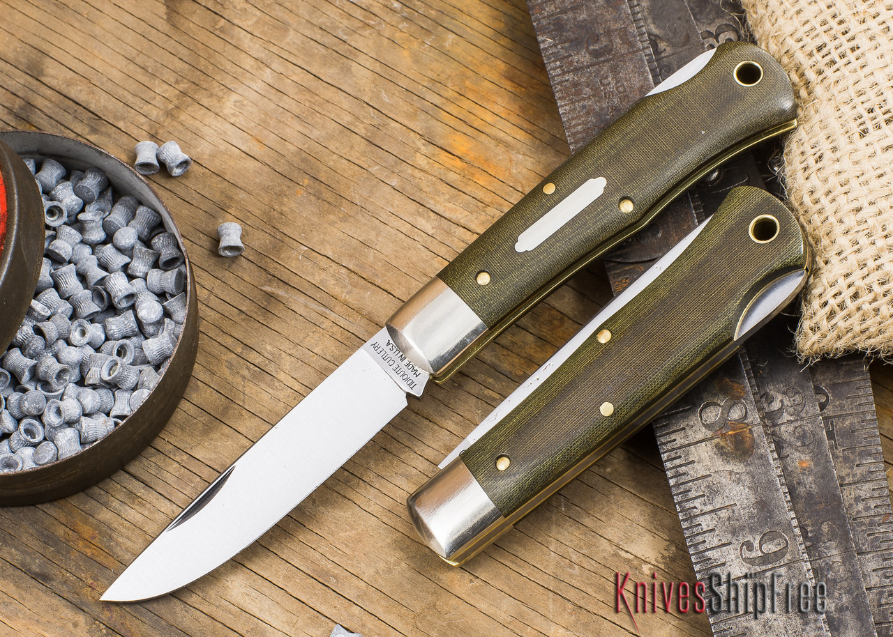 Great Eastern Cutlery: #83 - Tidioute - Little Lockback - OD Green