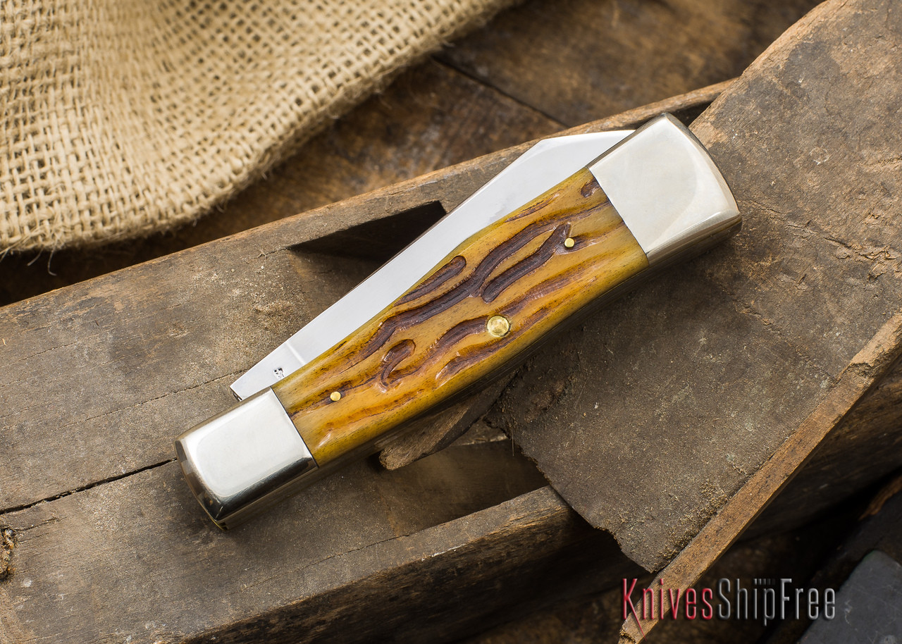 Schatt & Morgan: File & Wire - Gunstock Jack - Bone Handles