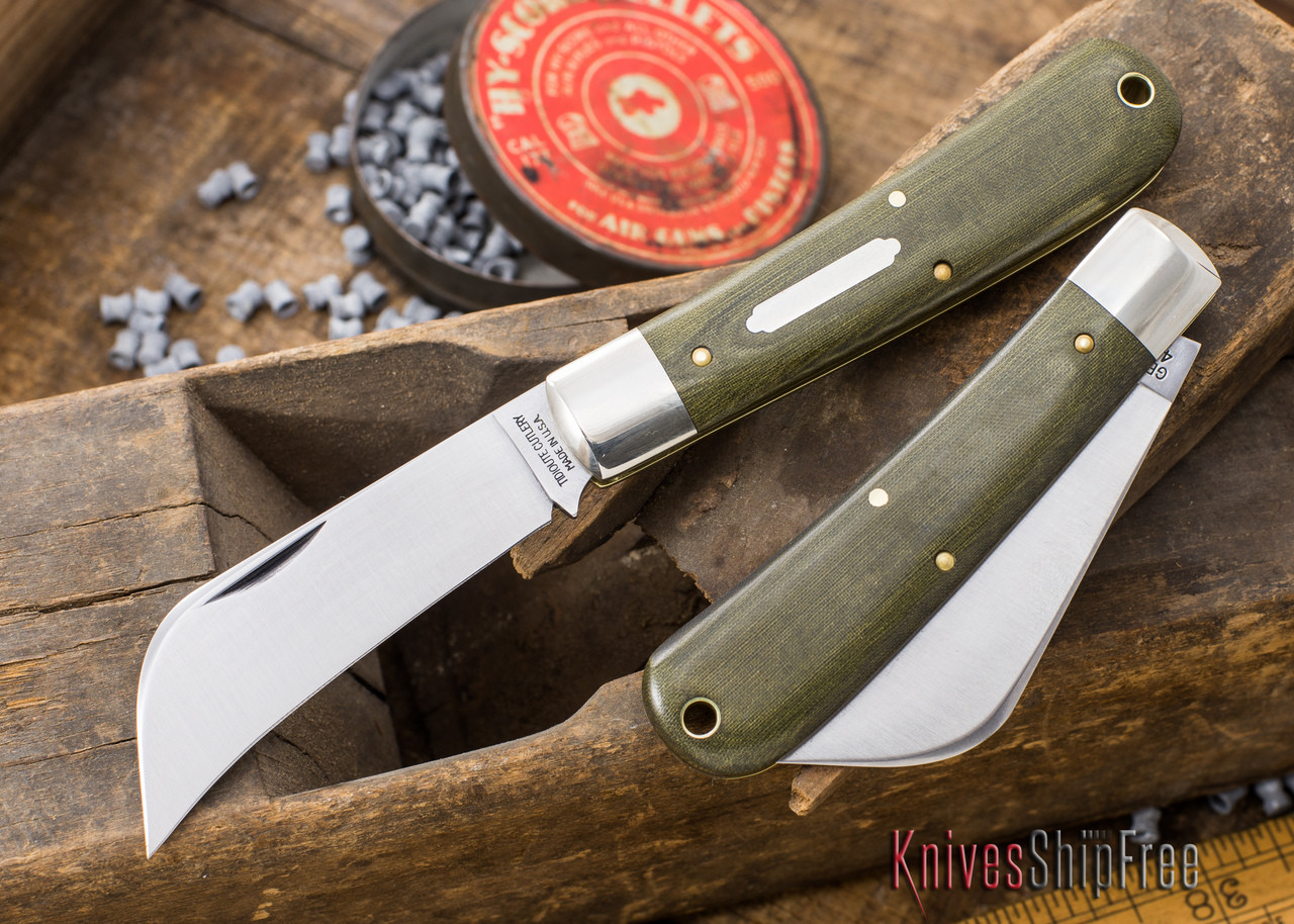 Great Eastern Cutlery: #47 - Tidioute - Harvester - Green Linen
