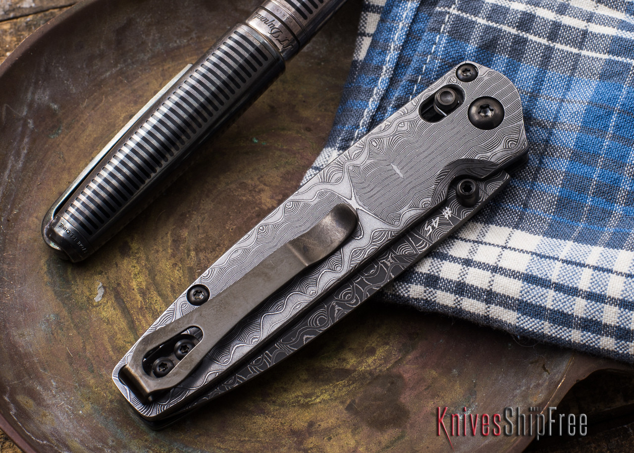 Buy Benchmade Knives: 485-151 Valet - Crazy Lace Damascus - AXIS