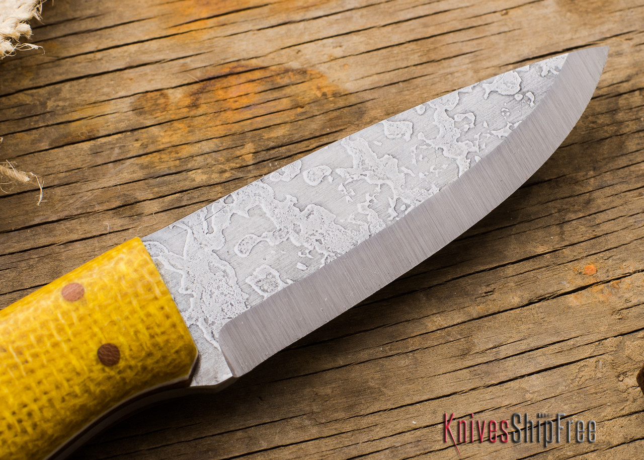 Buy Fiddleback Forge: Handyman - Philellow Burlap Micarta