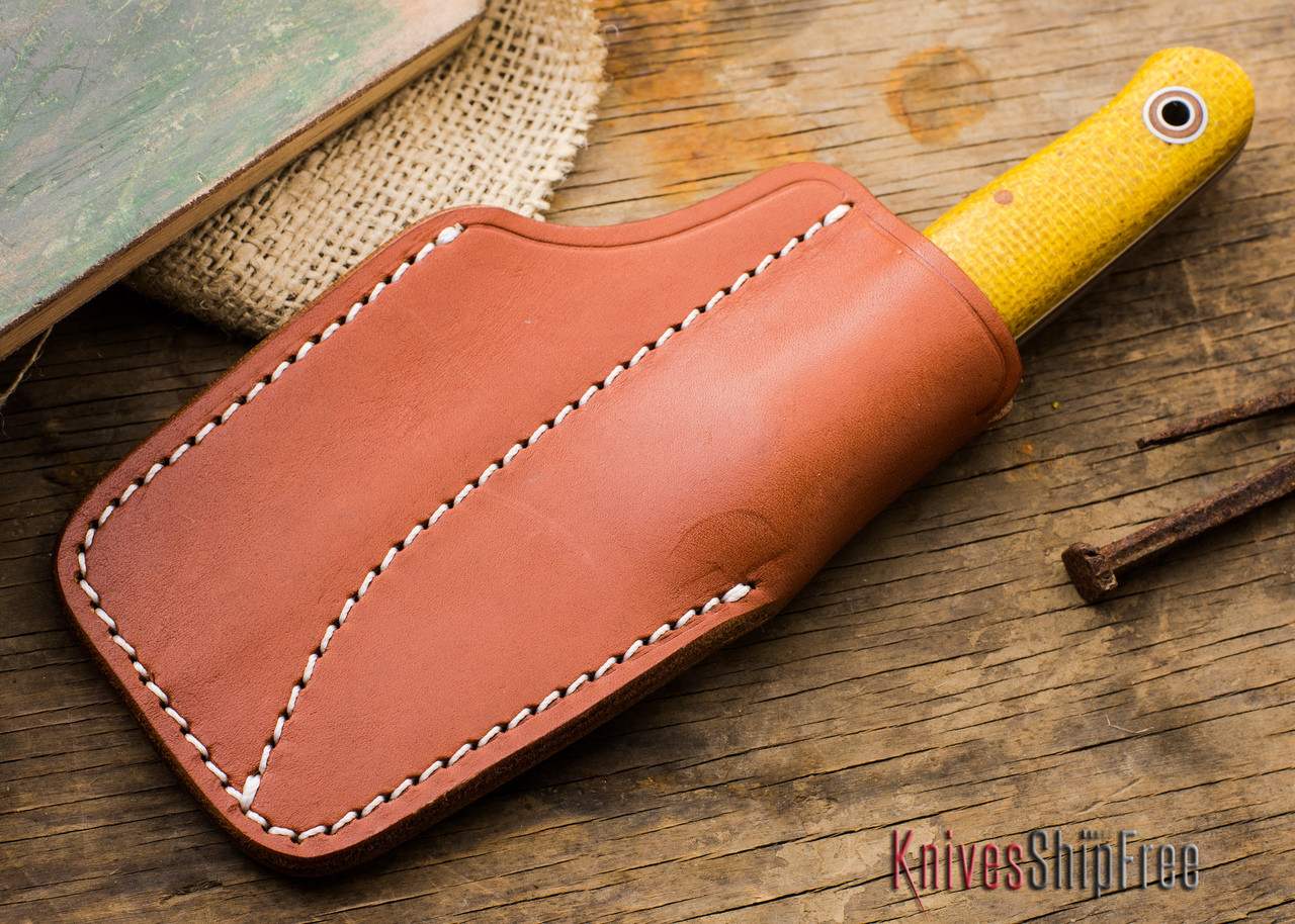 Buy Fiddleback Forge: Handyman - Philellow Burlap Micarta