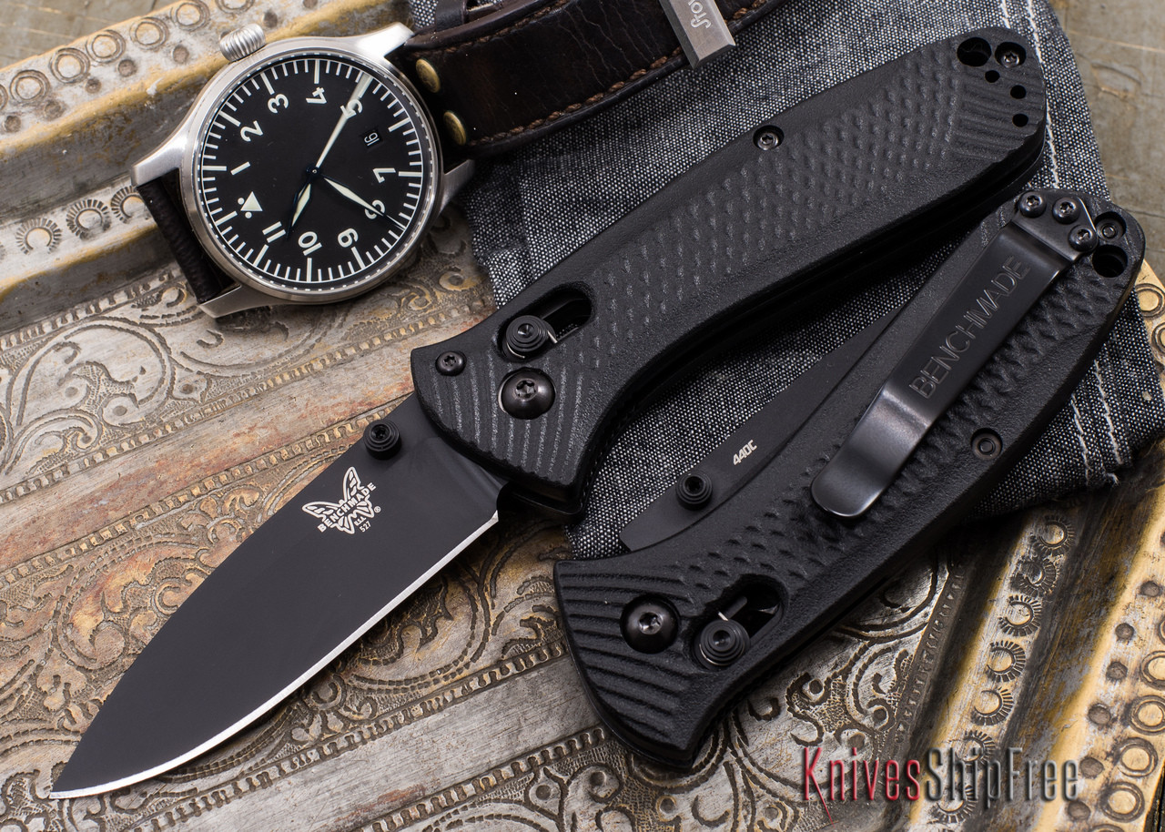 Buy Benchmade Knives: 527BK Mini-Presidio - Axis Lock - Black