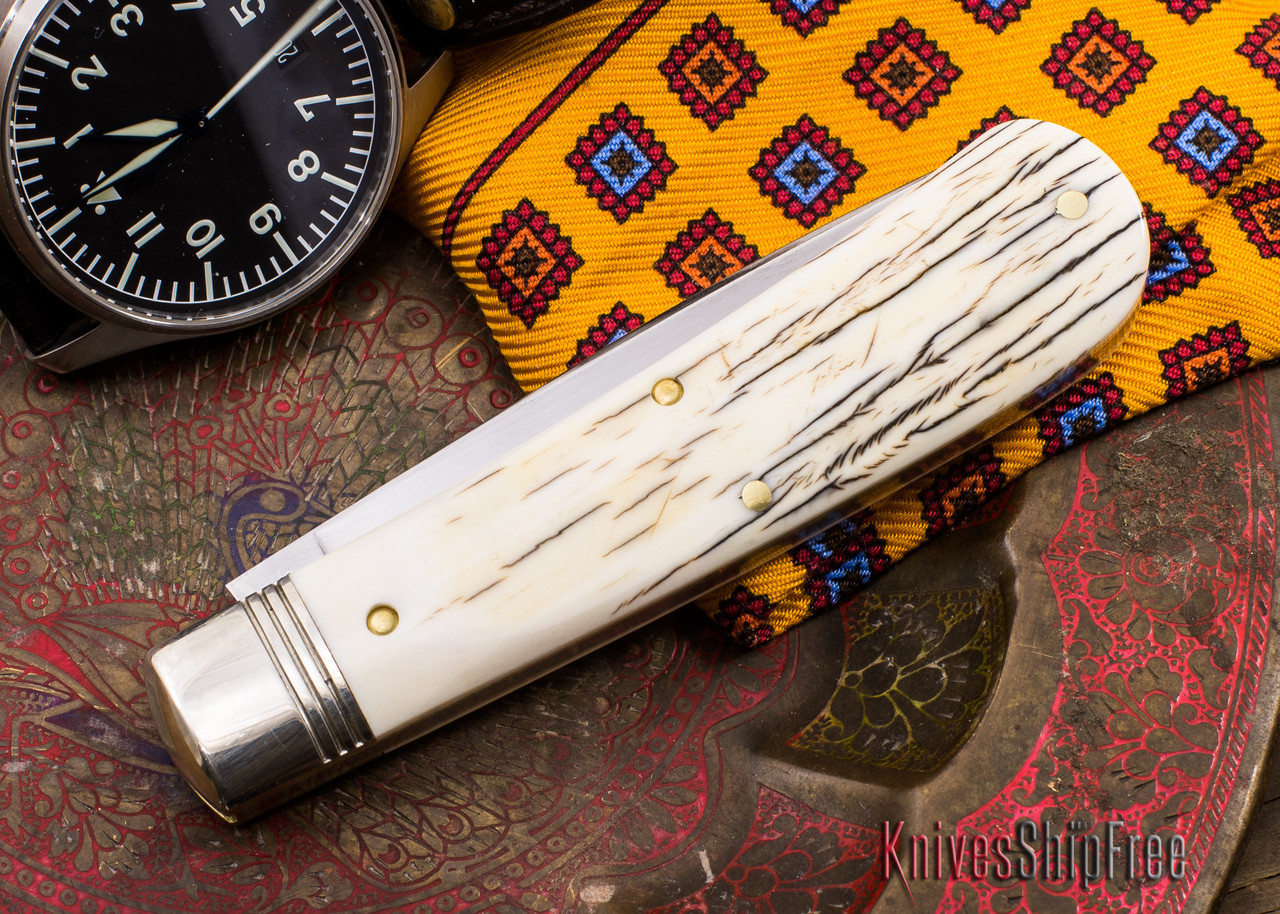 Great Eastern Cutlery: #74 - Mustang - Elephant Ivory Bark - B