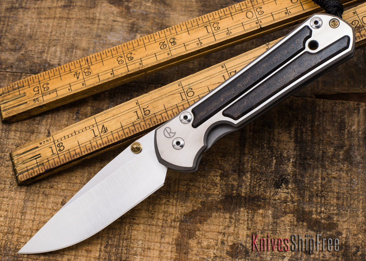 Buy Chris Reeve Knives Large Sebenza 21 - Ships Free - Gabon Ebony