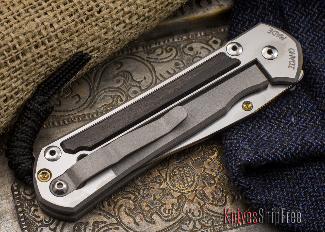 Buy Chris Reeve Knives Large Sebenza 21 - Ships Free - Gabon Ebony