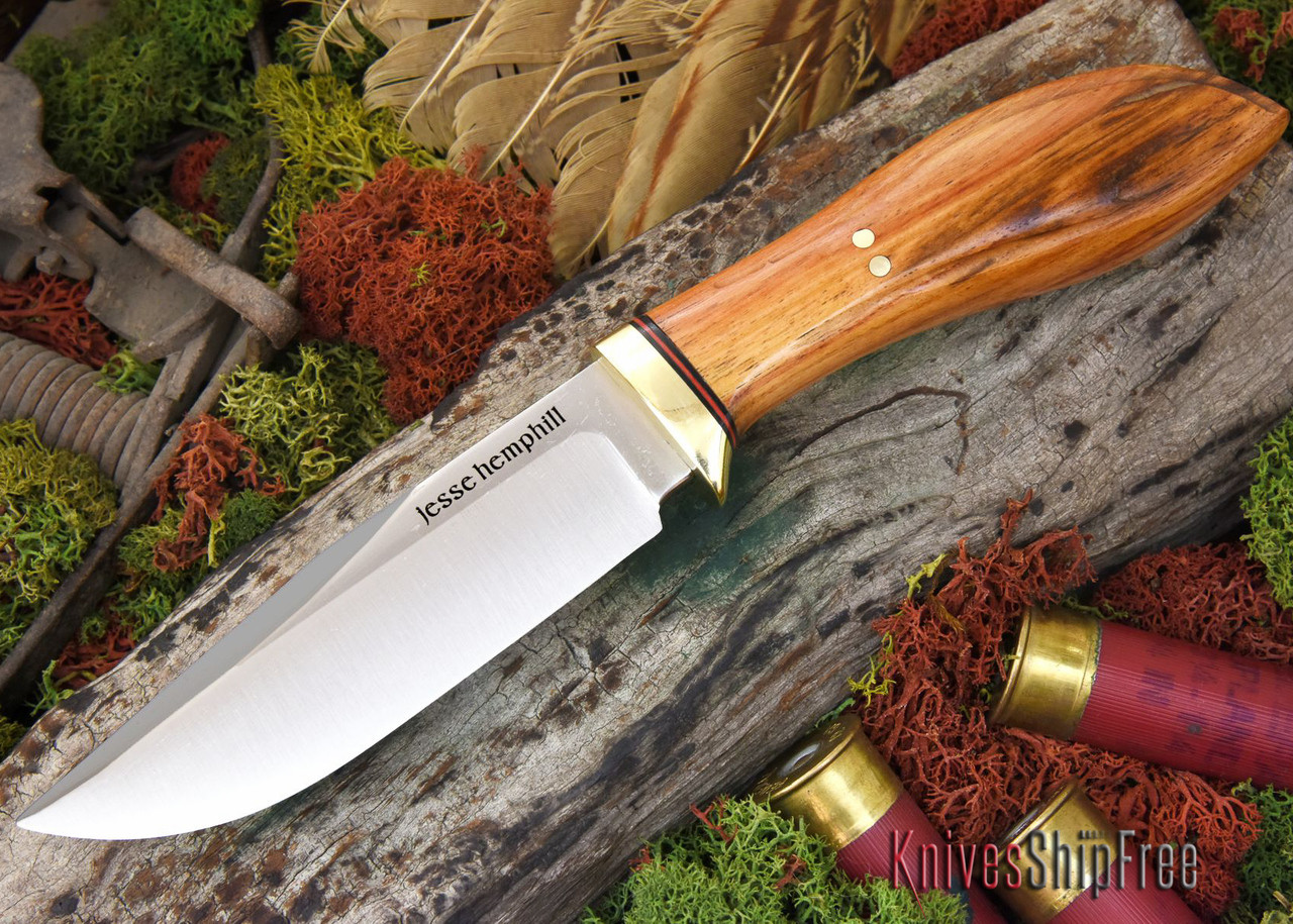 Jesse Hemphill Knives: DeKalb Series - Town Creek - Tulipwood