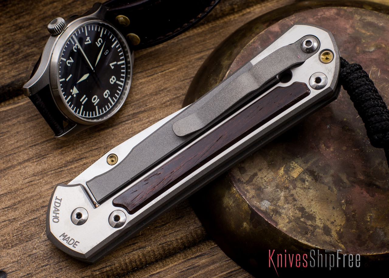 Buy Chris Reeve Knives Large Sebenza 21 - Ships Free - Cocobolo Inlay