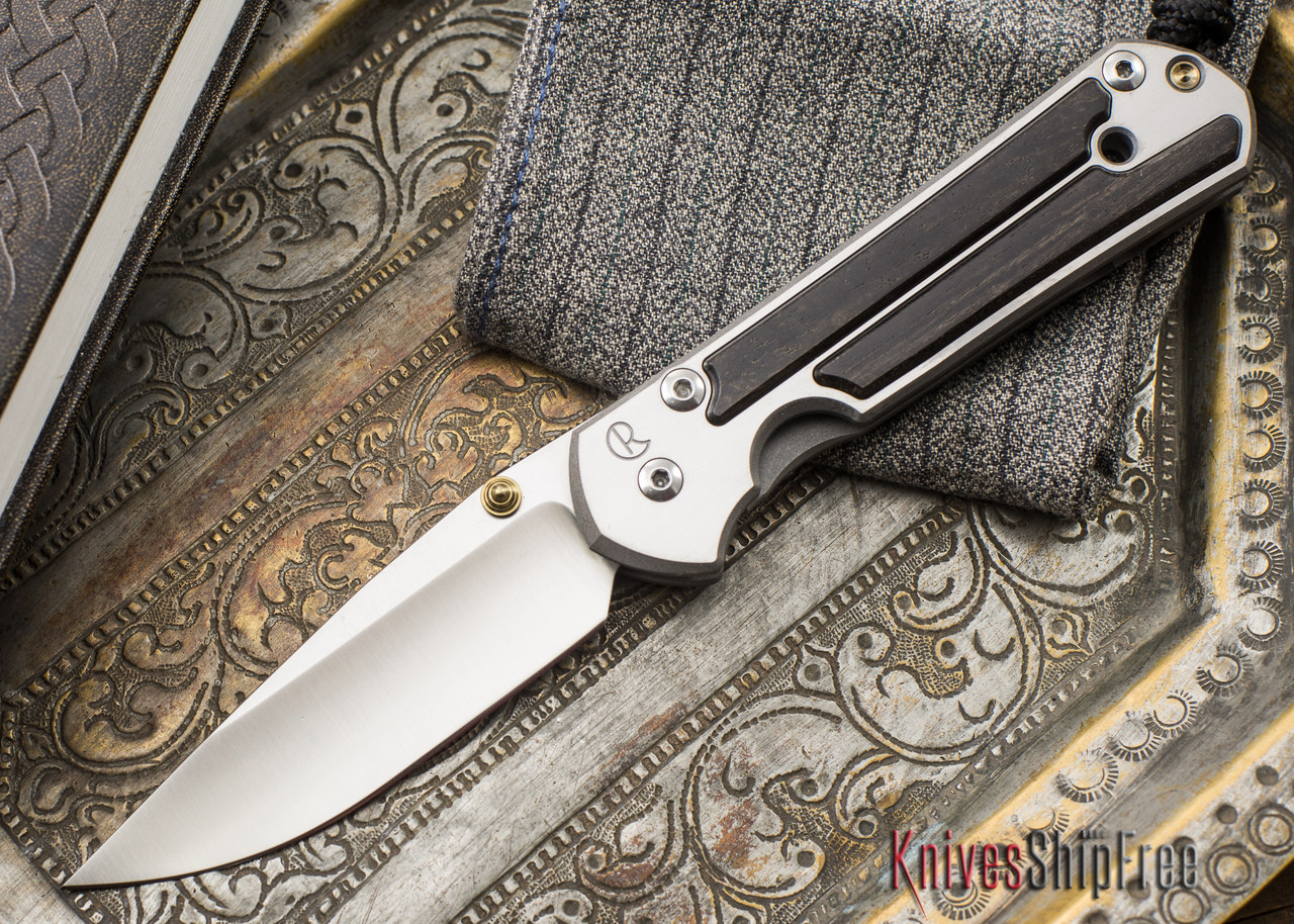 Buy Chris Reeve Knives Small Sebenza 21 - Ships Free - Gabon Ebony