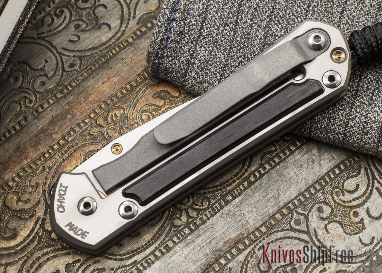 Buy Chris Reeve Knives Small Sebenza 21 - Ships Free - Gabon Ebony